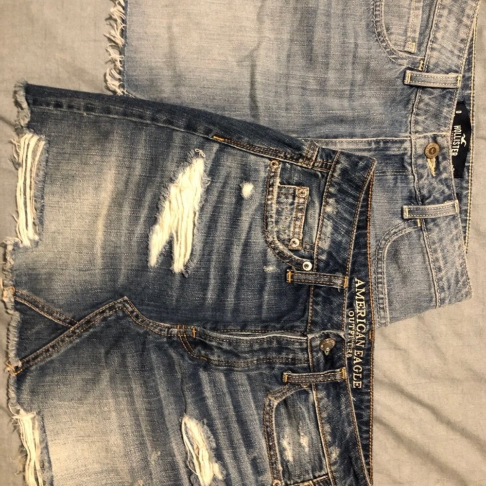 Jean Shorts - 2 Pairs